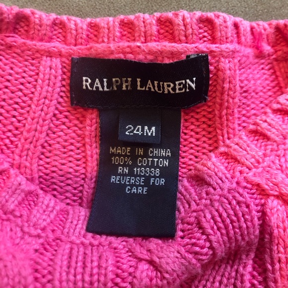 Ralph Lauren cable-knit sweater - Picture 4 of 4